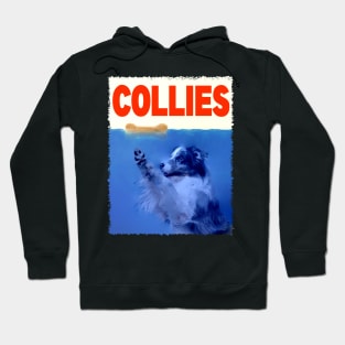 Collie PAWS Urban Canine Chic, Tee Talk Triumph Extravaganza Hoodie